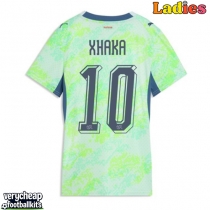 Switzerland Granit Xhaka #10 Replica Away Shirt Ladies World Cup 2026 Short Sleeve